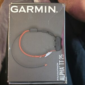 Garmin Alpha TT 25 Black and Red Collar